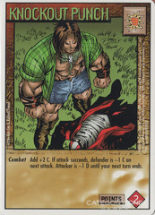 Knockout Punch [White Border]